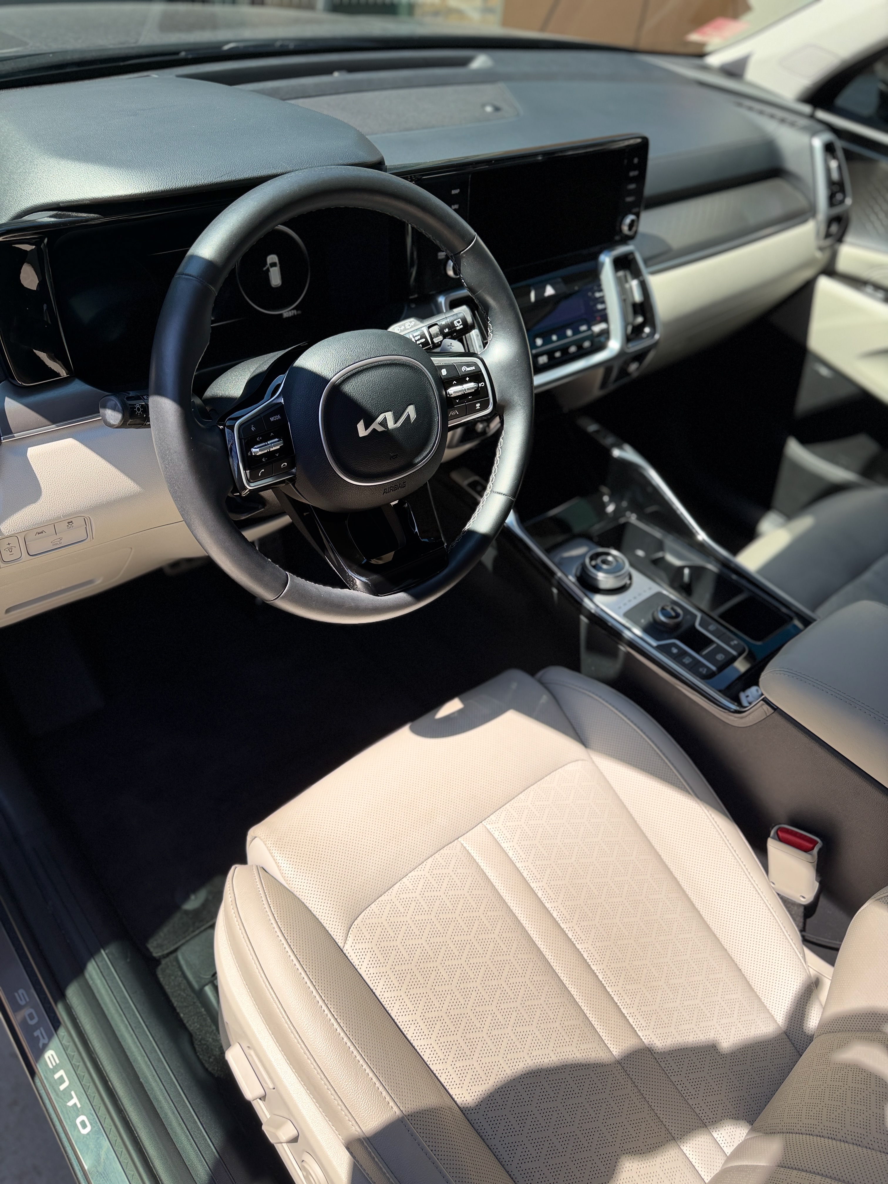 Car interior after professional mobile detail — Premier Detailing LLC Olathe Kansas