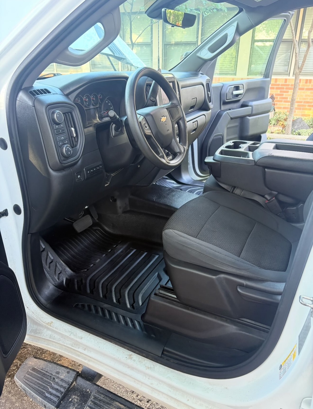 Chevy Silverado truck interior after detail — completely clean