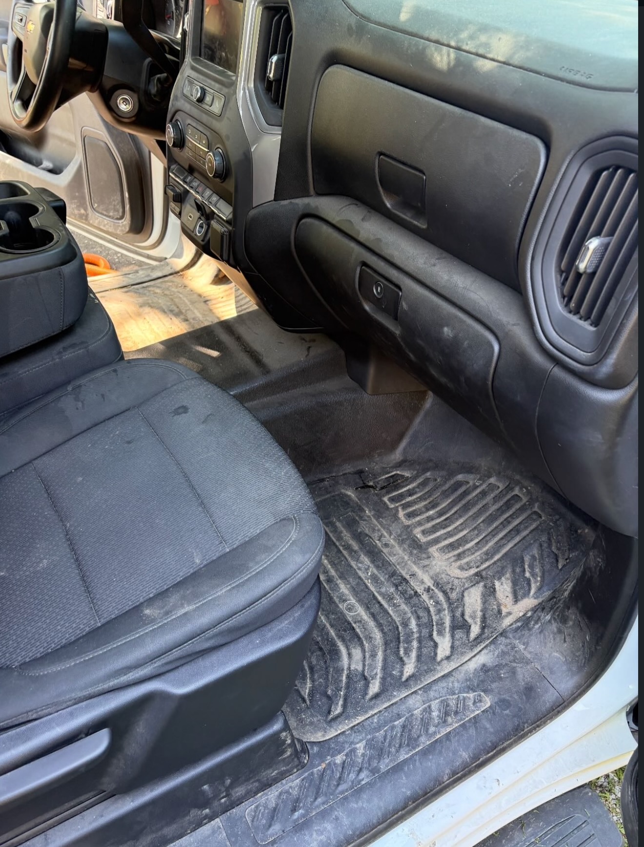 Auto interior detail result — mobile car detailing Premier Detailing LLC Johnson County