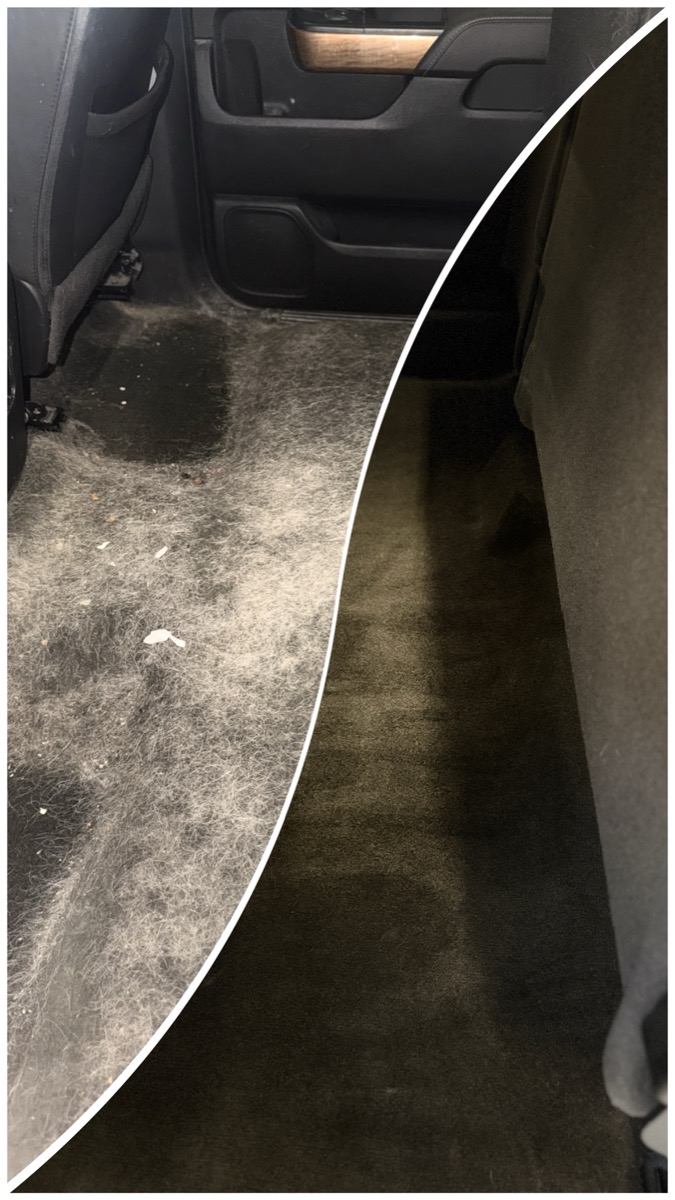 Before and after engine bay detail, Johnson County KS
