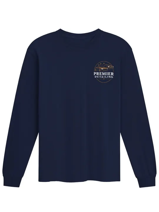 Premier Long Sleeve Tee with the round Premier Detailing badge
