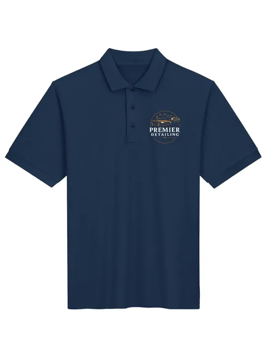 Premier Polo with the round Premier Detailing badge